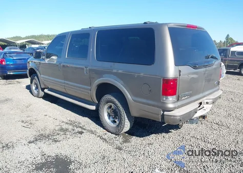 2003 Ford Excursion Eddie Bauer из США, поврежденный, VIN 1FMNU45S73EB85971